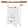 NicBex Dresser for Bedroom,Chest of Drawers with Round Knobs Design,Modern Freestanding Dresser,Storage Dressers for Bedroom - 3 of 4
