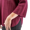 Aventura Clothing Women's Stanwick Cape Style Herringbone Sweater - 4 of 4
