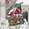 Briarwood Lane Gathered Together Winter House Flag Cardinals Bird - 4 of 4