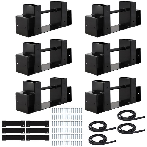 4 piece log online brackets