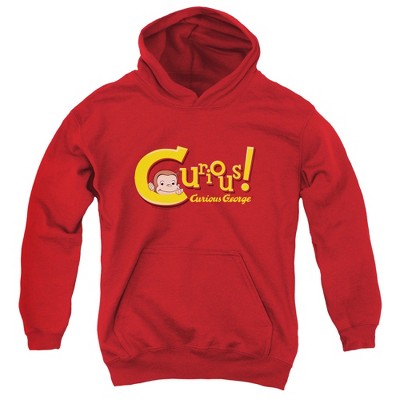 Boys’ Curious George Curious Hooded Sweatshirt