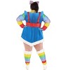 HalloweenCostumes.com Women's Plus Size Authentic Rainbow Brite Halloween Costume | Adult 80s Nostalgia Cosplay Outfit - 2 of 4