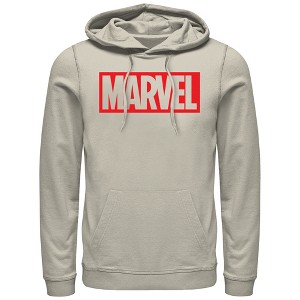 Men's Marvel Classic Red Logo Pull Over Hoodie - 1 of 3