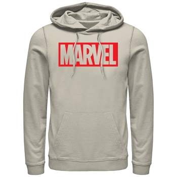 Men's Marvel Classic Red Logo Pull Over Hoodie