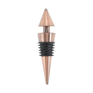 Unique Bargains Pointed-Tip Wine Stopper Aluminum Alloy TPR 3.54"x0.79"x0.79" 1 Pc - 1 of 3