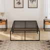 Metal Platform Bed Frame, Heavy Duty Strong Support Slat Full Size Bed, No Box Spring Needed, Under Bed Storage - 4 of 4
