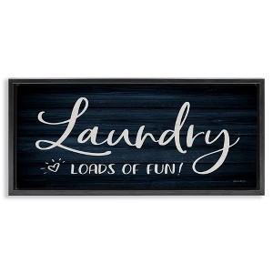 Stupell Industries Loads of Fun Laundry, 11" x 25" - 1 of 4