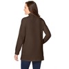 Woman Within Perfect Long-Sleeve Mockneck Tee - 3 of 4