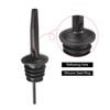 Unique Bargains Stainless Steel Leakproof Odorless Liquor Pourers with Tapered Spout 4 Pcs - 4 of 4