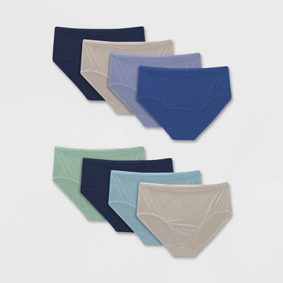  Fruit of the Loom Women's Breathable Micro-Mesh Low-Rise Briefs 6+2 Free Bonus Pack - 5 