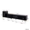 Kumasinova 70.8"Modern Extendable TV Console Versatile Entertainment Center for TV up to 89",Media TV Console with Storage for Living Room - 3 of 4