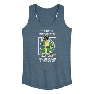 Women's - Avatar: The Last Airbender - Toph Graphic Racerback Tank - 1 of 4