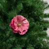 Northlight Poppy Flower Artificial Christmas Stem Spray - 18" - Pink - 3 of 3