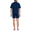 Lands' End Men's Short Sleeve Essential Short Sleep Set - 2 of 3