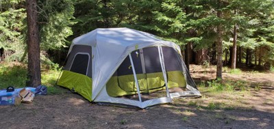 Core Equipment 10 Person Instant Cabin Tent With Screen Room - Green :  Target