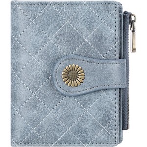 Clotth Women’s Wallet - RFID Blocking PU Leather Wallet for Women with Zipper Coin Pocket for Daily Use & Travel,Fashionable & Easy to Carry - 1 of 4