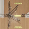BabyBond 27-43 Inches Baby Gate for Stair and Doorway,with Extenders and Pressure/Hardware Mounting Kit, 36" Tall - 3 of 4