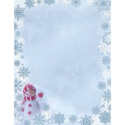 Great Papers! Stationery Letterhead Winter Holiday Magic Multicolor 50 sheets (2024038)