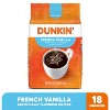 Dunkin' French Vanilla Flavored Medium Roast Ground Coffee - 3 of 4