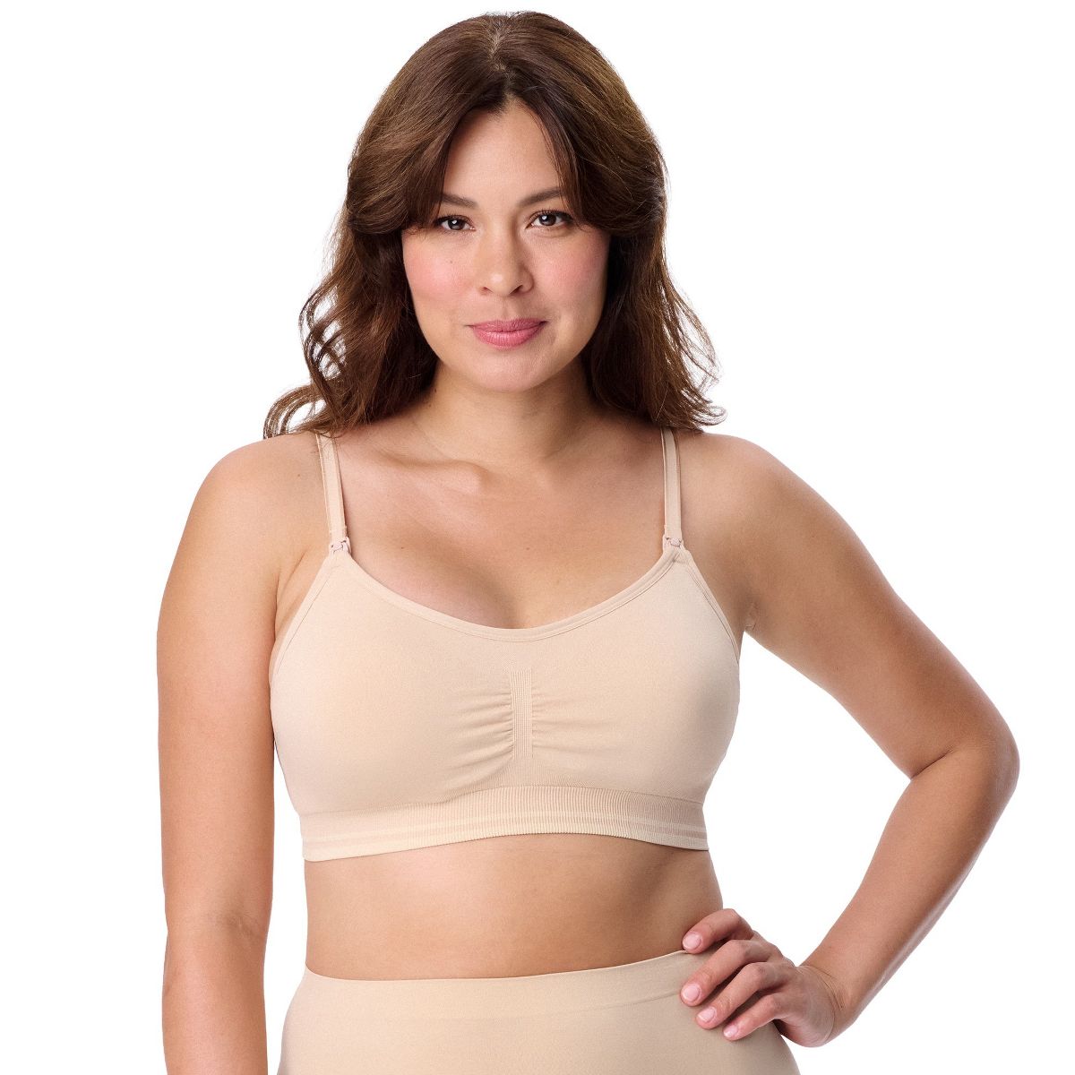 Motherhood Maternity Women's Maternity Seamless Nursing and Hands-Free Pumping Bra - thumbnail 6