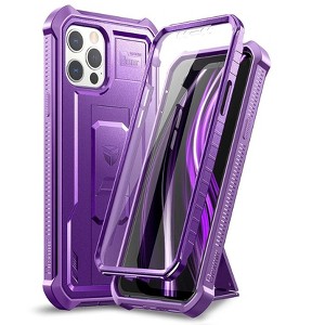 Dexnor for iPhone 12 Pro Max Case, [Built in Screen Protector and Kickstand] Military Grade Protection Shockproof Protective Cover - 1 of 3