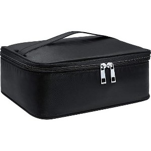 Narwey Travel Makeup Bag Large Cosmetic Bag Makeup Case Organizer for Women - 1 of 4