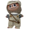 Doll Clothes Superstore Tan Overalls, Striped Shirt & Matching Hat for 17.5 cm Labubu Dolls - 2 of 4