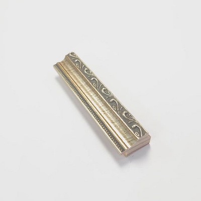 Parisian Silver Ornate Wood Framed Cork Board, 20 x 14 inches