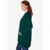 Woman Within Perfect Longer-Length Cotton Cardigan - 4 of 4