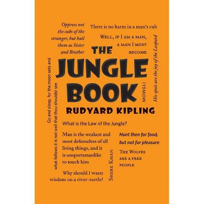 The Jungle Book - (Word Cloud Classics) by  Rudyard Kipling (Paperback)