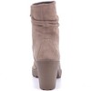 Bianca Made in Italy Womens Suede Slouchy Ankle Boots by Alpine Swiss - 4 of 4