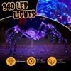 Karl Home 3ft  Halloween Lighted Spider with 340 Lights Outdoor Decoration - 4 of 4