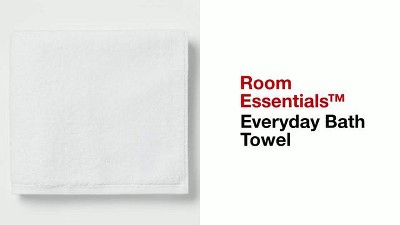 Everyday Bath Towel Dark Gray - Room Essentials