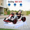 Go Kart for Kids, 24V Drift Kart With 2X200W Strong Motor, 7AH Big Battery - 3 of 4