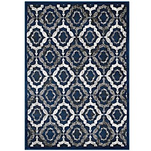 Modway Kalinda Rustic Vintage Moroccan Trellis 5x8 Area Rug - 1 of 4