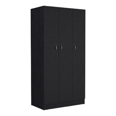 NicBex 71.14"H Armoire Wardrobe Closet Storage Cabinet with 3 Doors & Shelves & 2 Inner Drawers for Bedroom