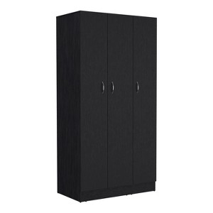 NicBex 71.14"H Armoire Wardrobe Closet Storage Cabinet with 3 Doors & Shelves & 2 Inner Drawers for Bedroom - 1 of 4