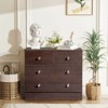 KTMBDW Modern 4 Drawer Dresser, Chest of Drawers for Bedroom, Storage Cabinet Dresser Organizer Unit with Handle for Living Room, Hallway - image 2 of 4