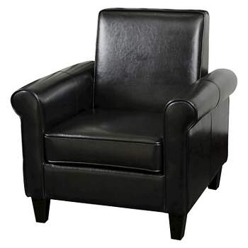 Freemont Bonded Leather Club Chair - Christopher Knight Home