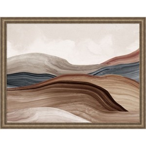 Amanti Art Silent Grand Canyon by Luna Mavis Wood Framed Wall Art Print - 1 of 4