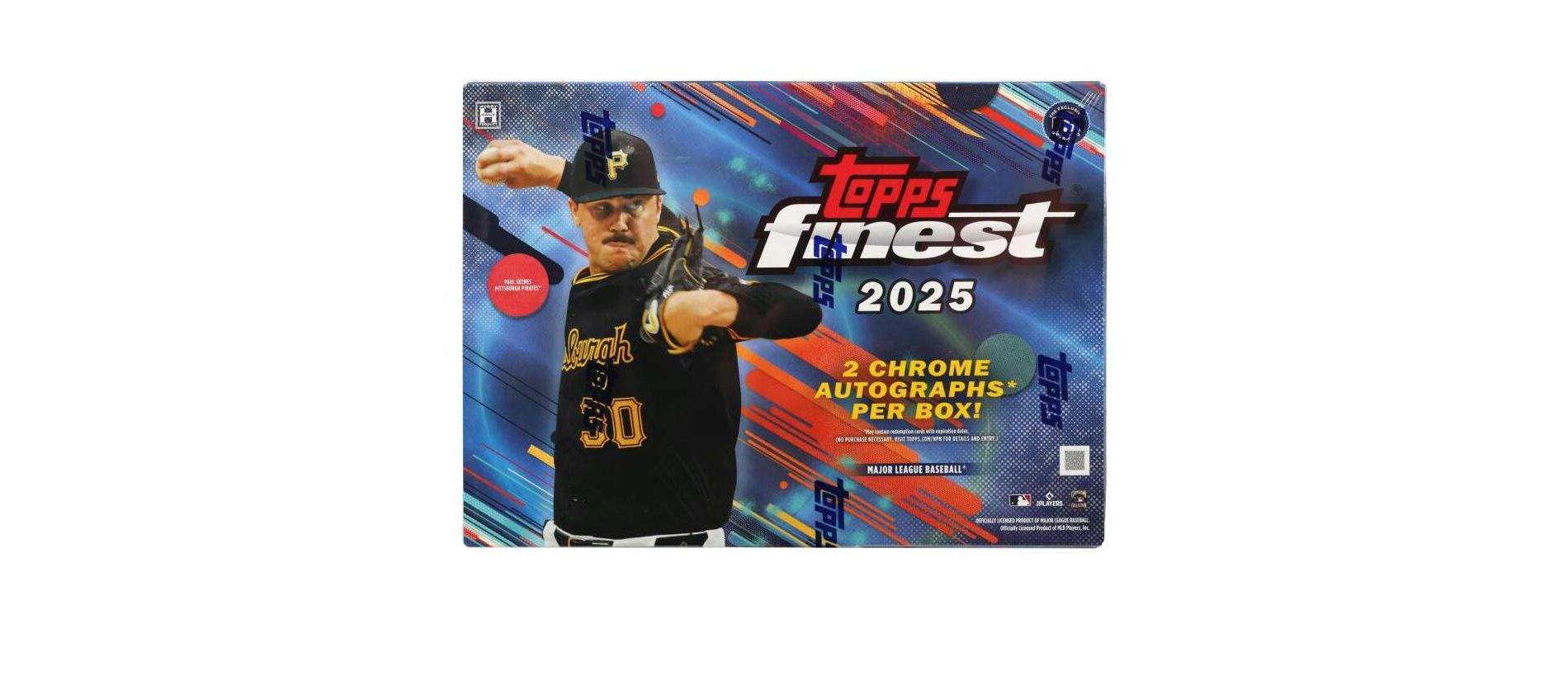 2025 Topps Finest Baseball Hobby Box