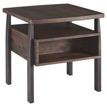 Vailbry Rectangular End Table Brown - Signature Design by Ashley