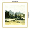 Amanti Art Bright Marshland I by Emma Caroline Wood Framed Wall Art Print - 4 of 4