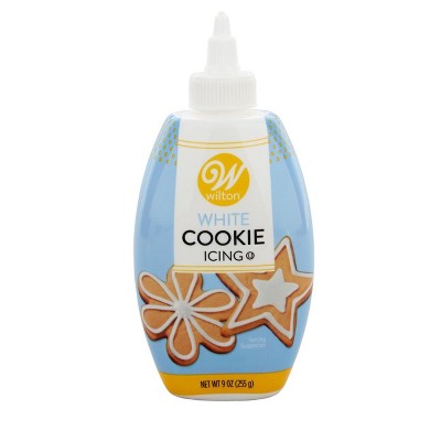 Wilton White Cookie Icing 9 oz (Pack of 2)