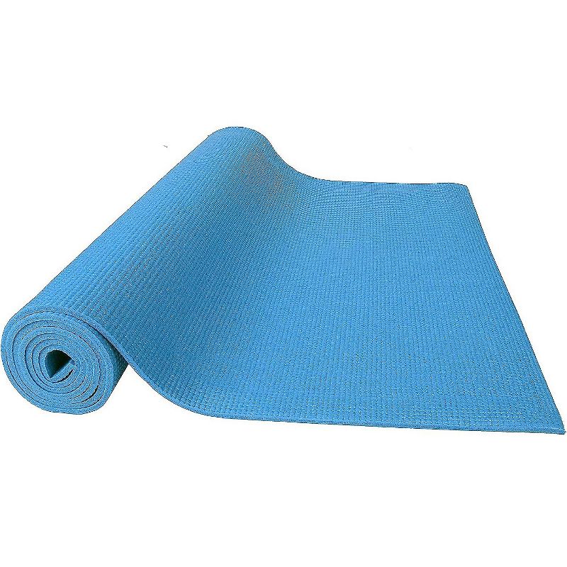 BalanceFrom All Purpose High Density Non-Slip Exercise 1/4" Yoga Mat with Carrying Strap, 3 of 5