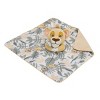 Disney Lion King Simba Jungle Leaves Lovey Security Reversible Blanket - 3 of 4