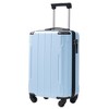 Whisen 3-Piece Luggage Set, 20” ABS Hardshell Carry-on Suitcase with TSA Lock, Spinner Wheels and 2 mesh packing cubes - 4 of 4