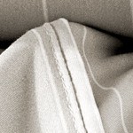 pinstripe - stone/white