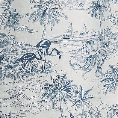 egret white tropical scene