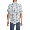 Lands' End Men's Traditional Fit Short Sleeve Linen Shirt - 2 of 4